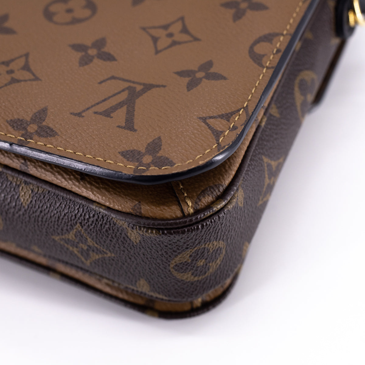 LOUIS VUITTON POCHETTE METIS REVERSE MONOGRAM CANVAS CROSS BODY BAG - THE  PURSE AFFAIR