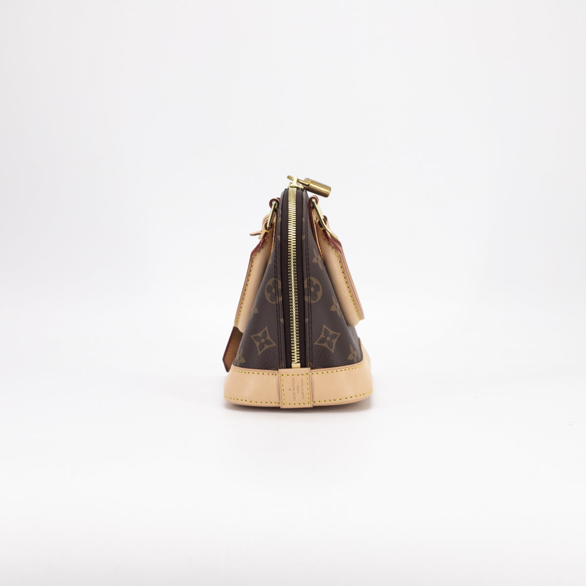 Louis Vuitton Black Monogram Satin Mini Alma Bag. Condition: 1. 6, Lot  #16151
