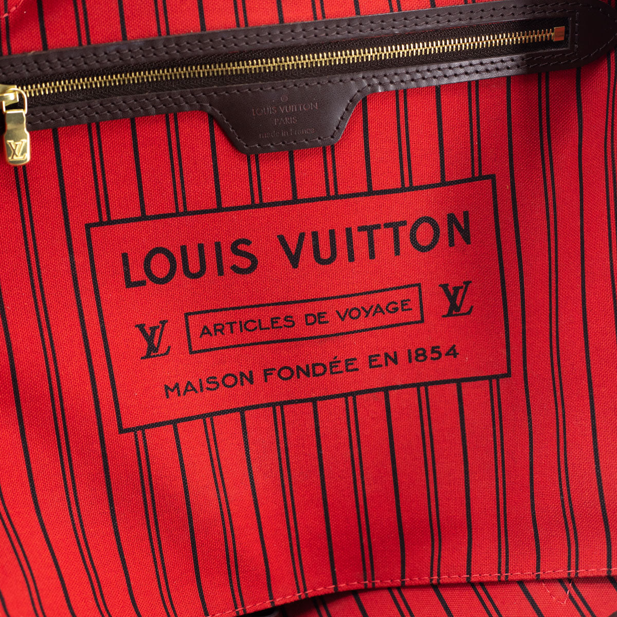 Louis Vuitton Neverfull MM Damier Ebene Cerise - A World Of Goods For You,  LLC