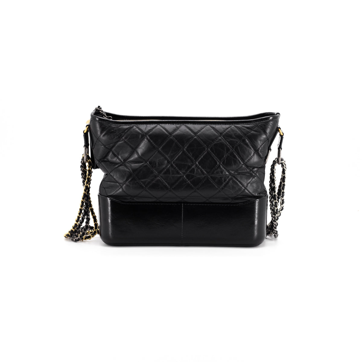 Gabrielle leather crossbody bag Chanel Black in Leather - 32975843