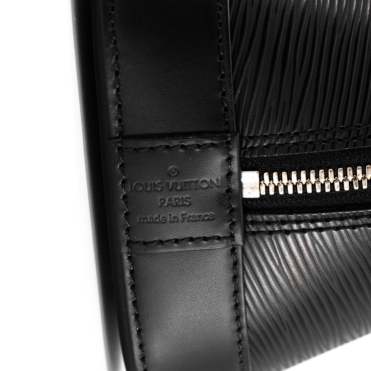 Louis Vuitton Black Epi Leather Noir Alma PM Bag ref.299010 - Joli