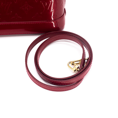 Louis Vuitton Alma BB Patent Red - THE PURSE AFFAIR