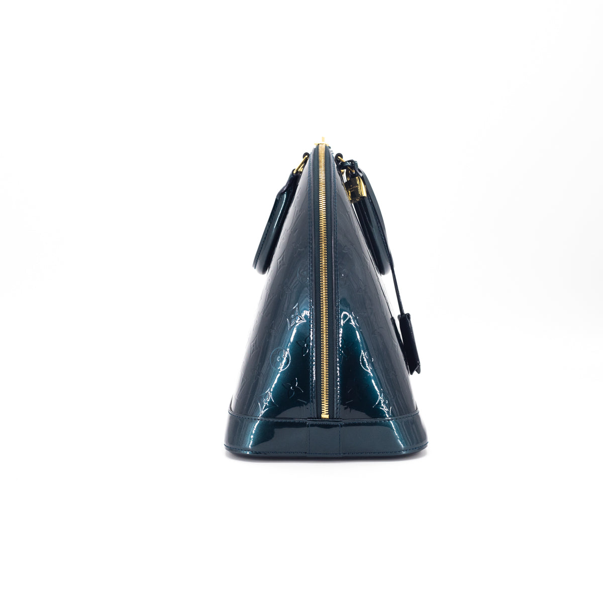 Green Louis Vuitton Vernis Alma MM Bag – Designer Revival