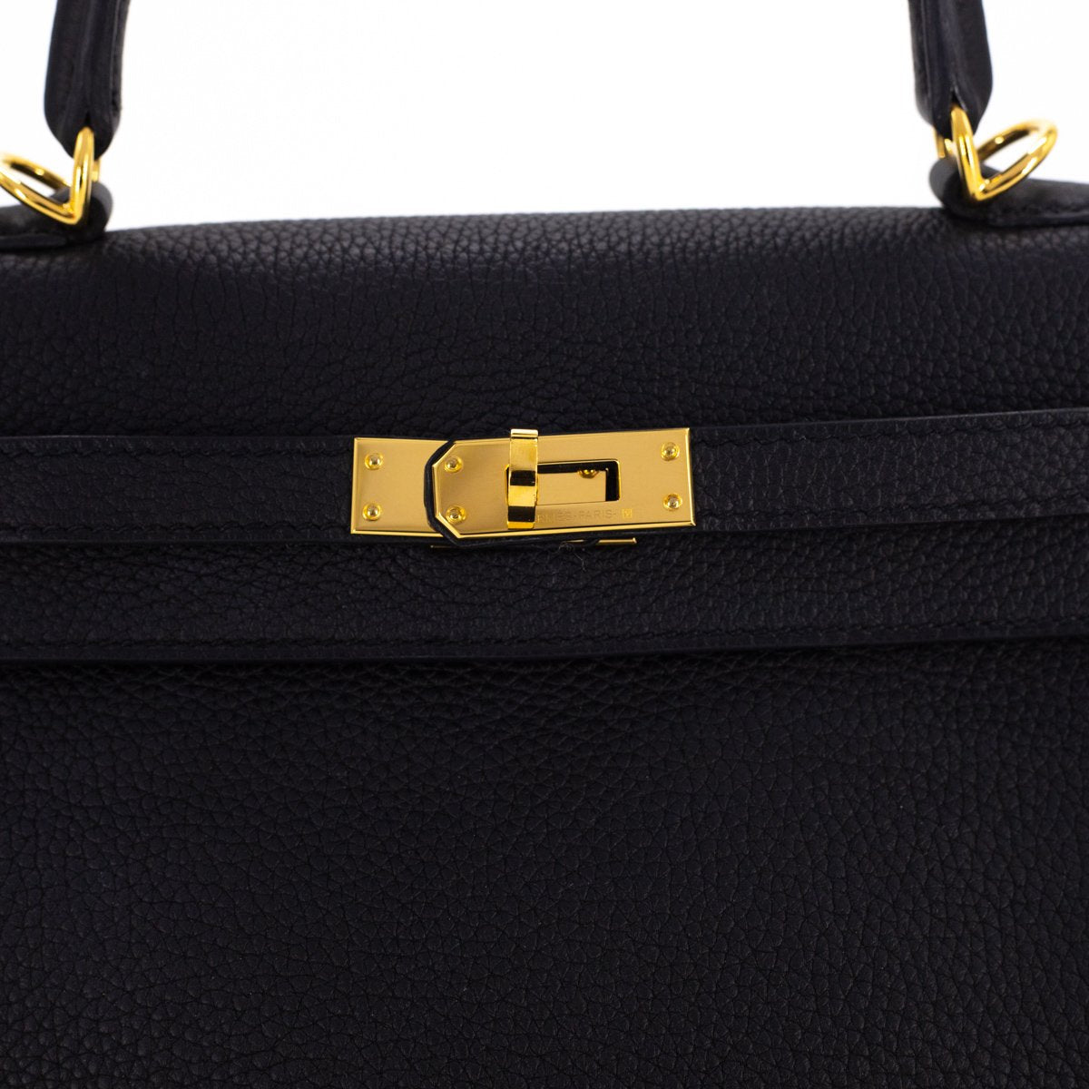 Kelly 25 leather handbag Hermès Black in Leather - 29310410