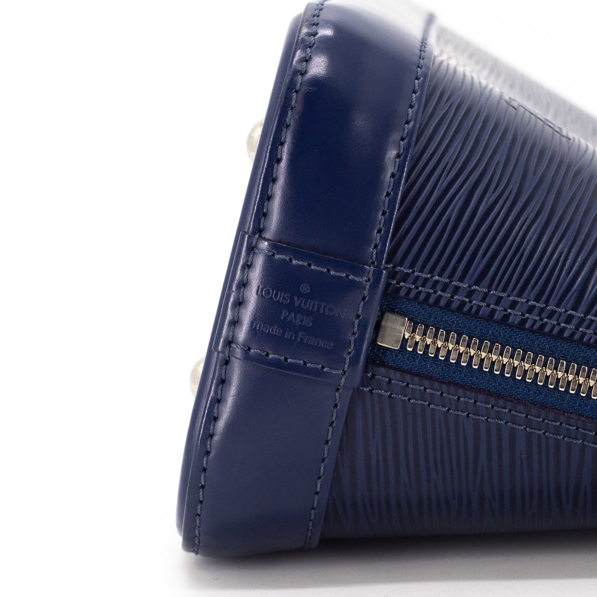 Louis Vuitton Alma BB mini bag in indigo epi leather - DOWNTOWN UPTOWN  Genève