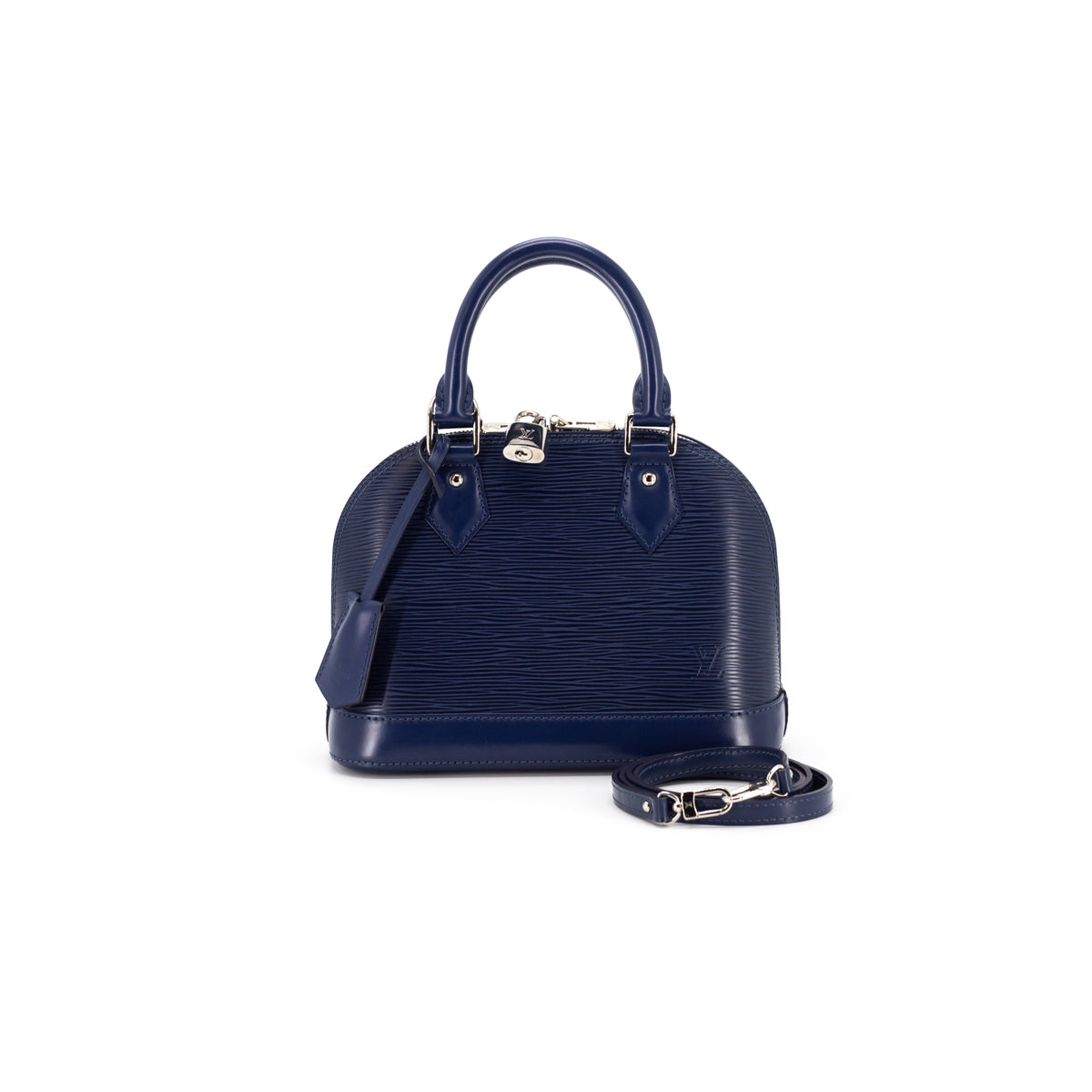 Replica Louis Vuitton Alma BB Bag In Indigo Epi Leather M40855