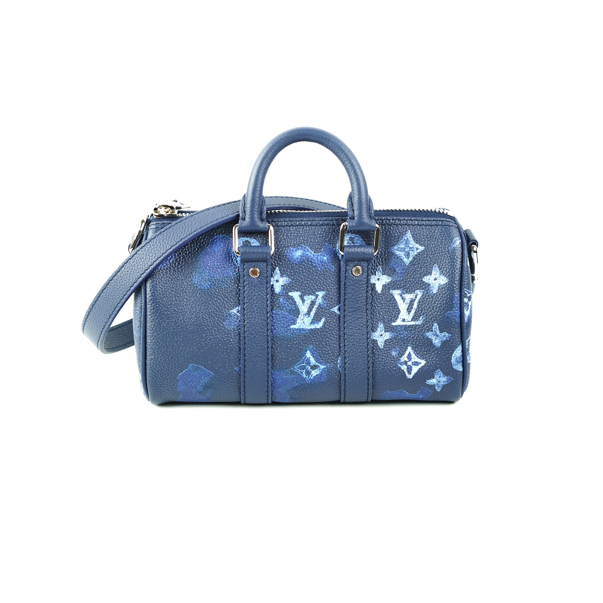 LOUIS VUITTON M57844 Keepall XS Monogram Water Color Taurillon Leather 2WAY