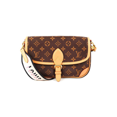 Louis Vuitton Monogram Diane PM - Brown Shoulder Bags, Handbags - LOU701767