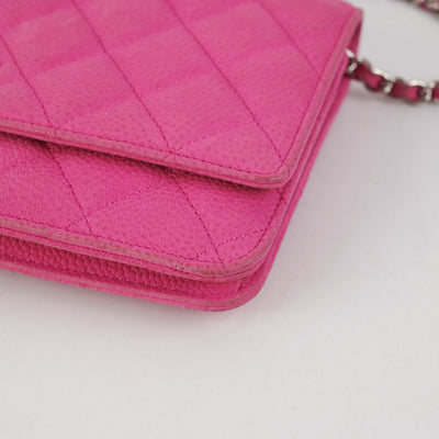 Chanel Pink Wallet On Chain WOC Bag - THE PURSE AFFAIR