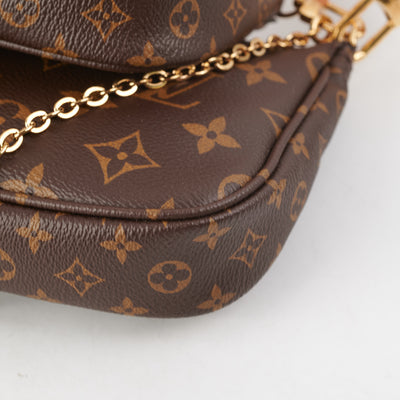 Louis Vuitton Multi pochette Pink Strap - THE PURSE AFFAIR