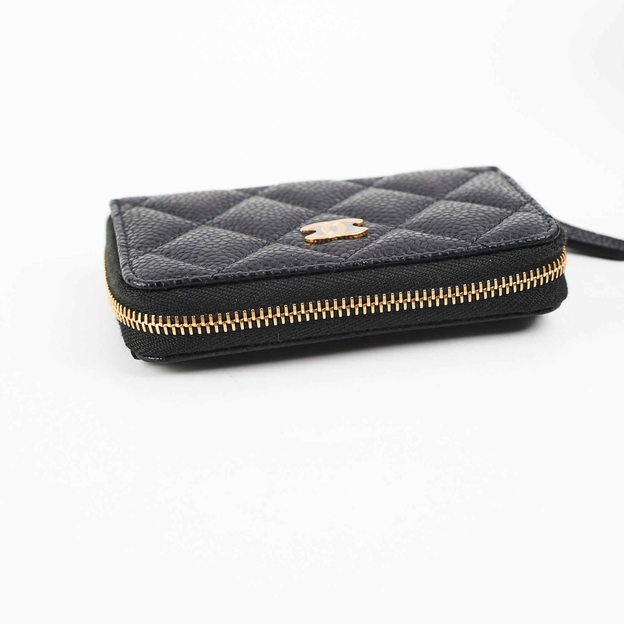 Chanel Cavier Zip Card Holder – ILUXURY LTD