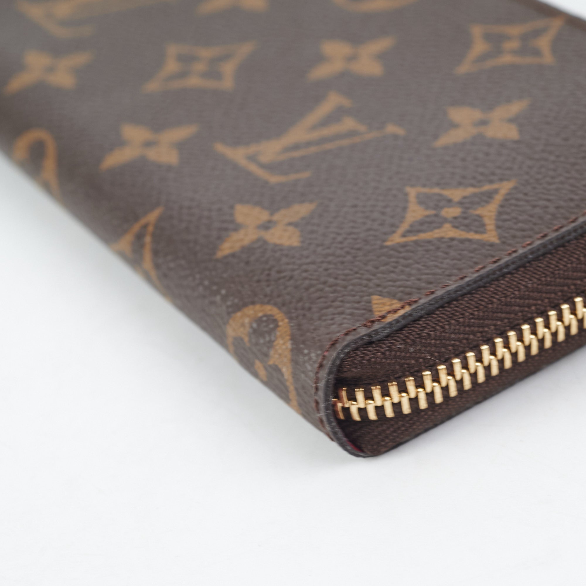 Clemence cloth wallet Louis Vuitton Brown in Cloth - 31353996