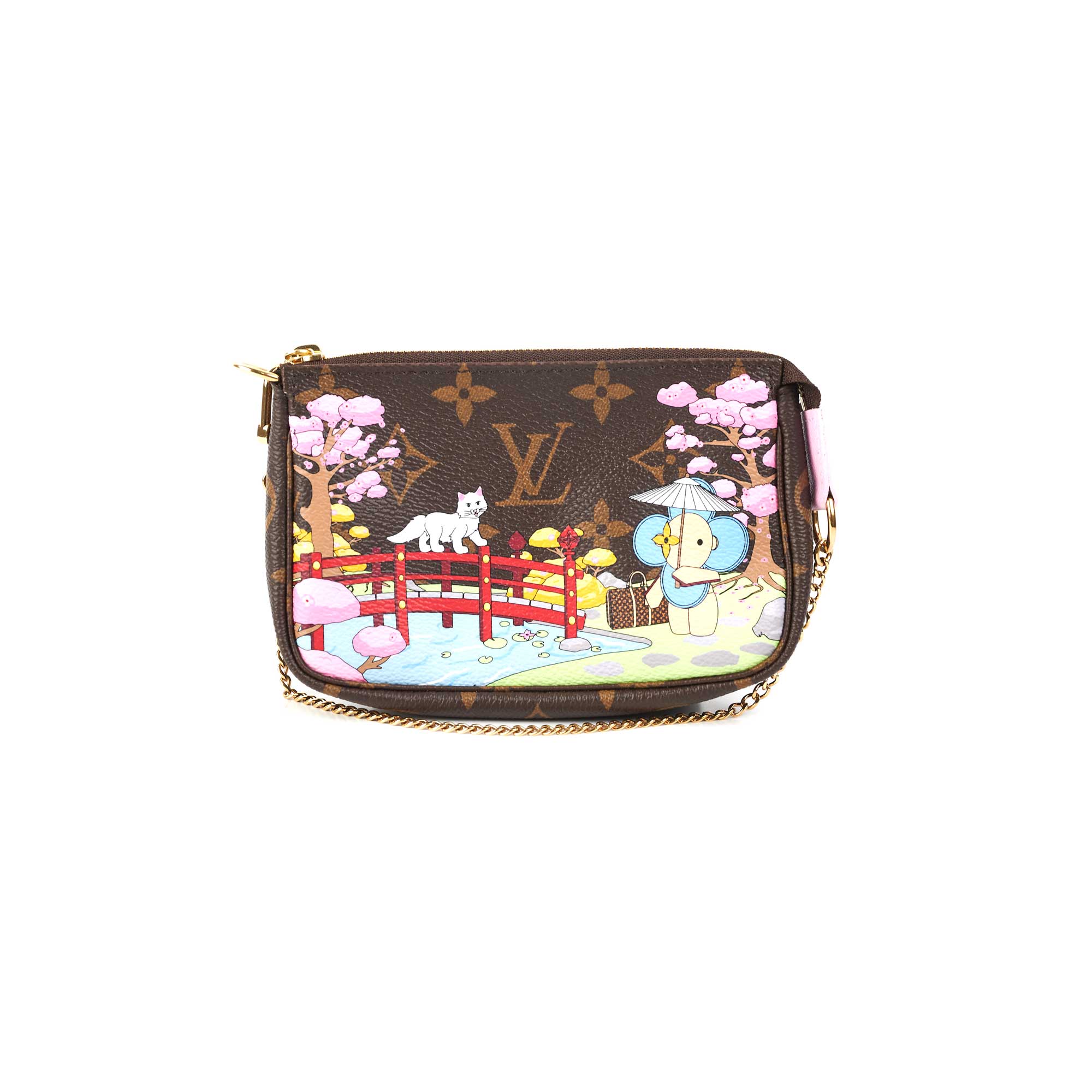 Louis Vuitton Graffiti Pochette Accessoires - Brown Mini Bags, Handbags -  LOU32918