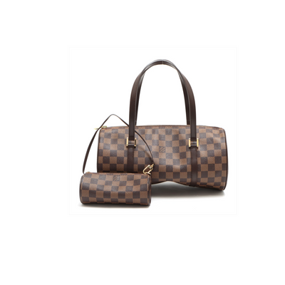 Papillon leather handbag Louis Vuitton Black in Leather - 25527410