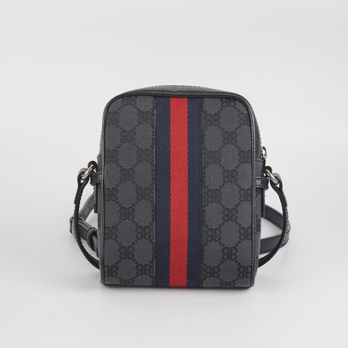 Balenciaga x Gucci The Hacker Project Bi-Fold Wallet in Charcoal Canvas  Dark grey Cloth ref.862187 - Joli Closet
