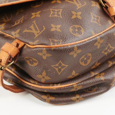 W-Rank A ｜ LV Monogram Saumur MM Shoulder Bag – BRAND GET