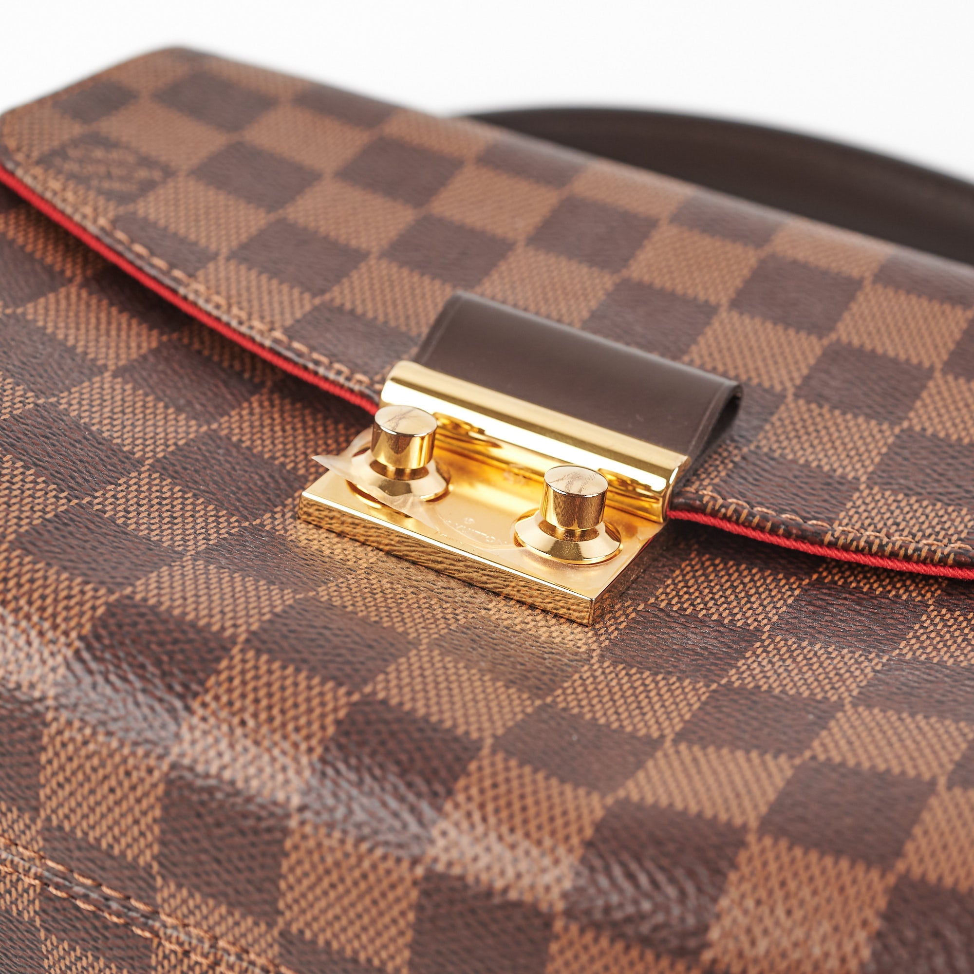 Louis Vuitton Damier Ebene Canvas Croisette Wallet Bag Article: N60287,  Damier Ebene, Size: 21.0 x 13.5 x 5.0 cm: Buy Online at Best Price in UAE 