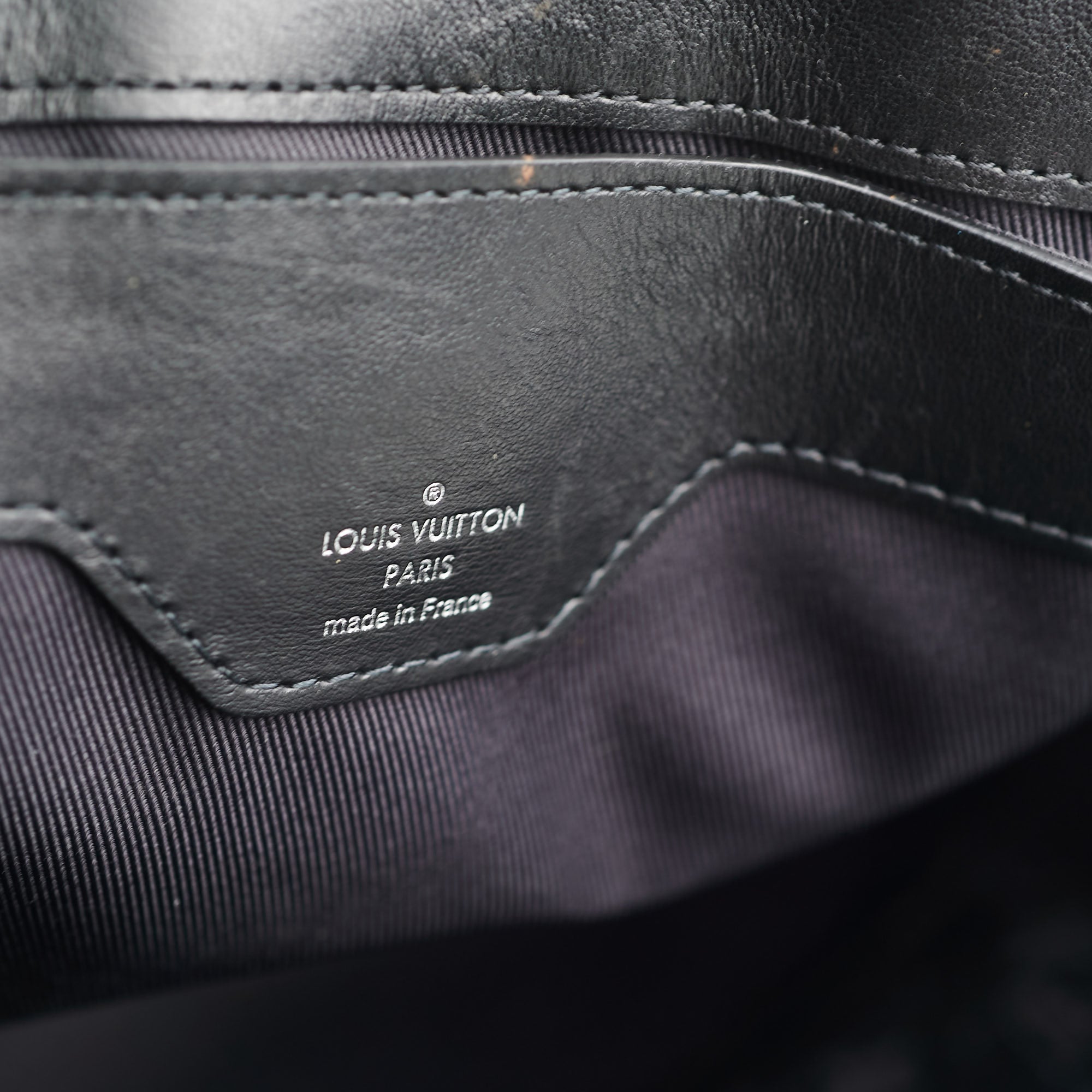 Louis Vuitton Grand Sac Bag Monogram Eclipse Canvas Black 217940207