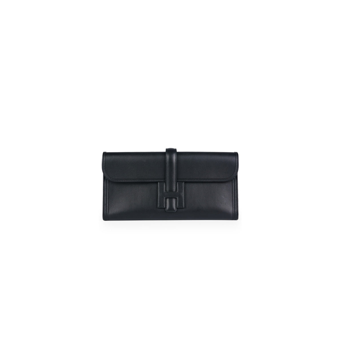 Hermès Noir Swift Jige Elan 29 Clutch – JDEX Styles