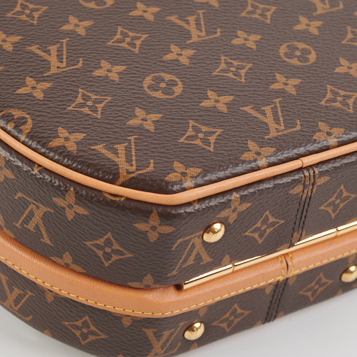 Louis Vuitton - Authenticated Petite Boîte Chapeau Handbag - Leather Brown For Woman, Never Worn
