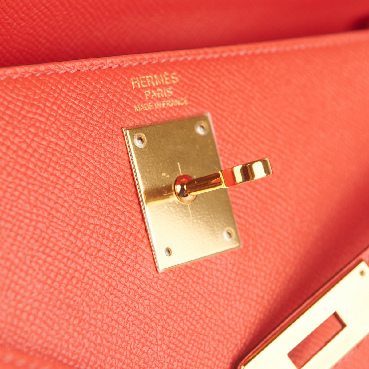 Hermes Kelly 32 Epsom Rose Jaipur - Stamp X - THE PURSE AFFAIR