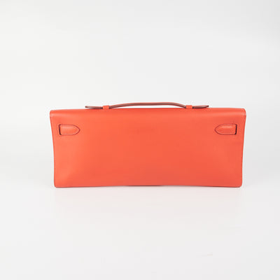 Hermes Dogon Compact Wallet Red - T Stamp - THE PURSE AFFAIR