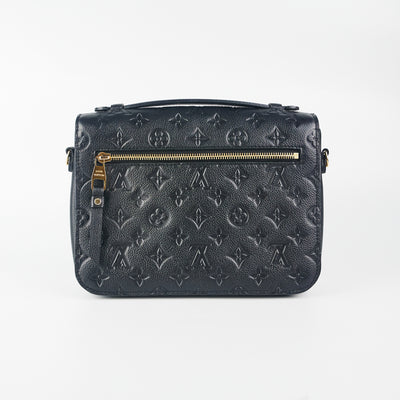 Louis Vuitton Pochette Metis Empreinte Black - THE PURSE AFFAIR