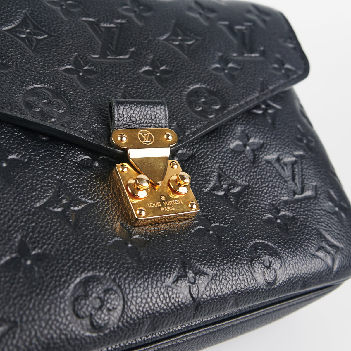 Louis Vuitton Pochette Metis Empreinte Black - THE PURSE AFFAIR