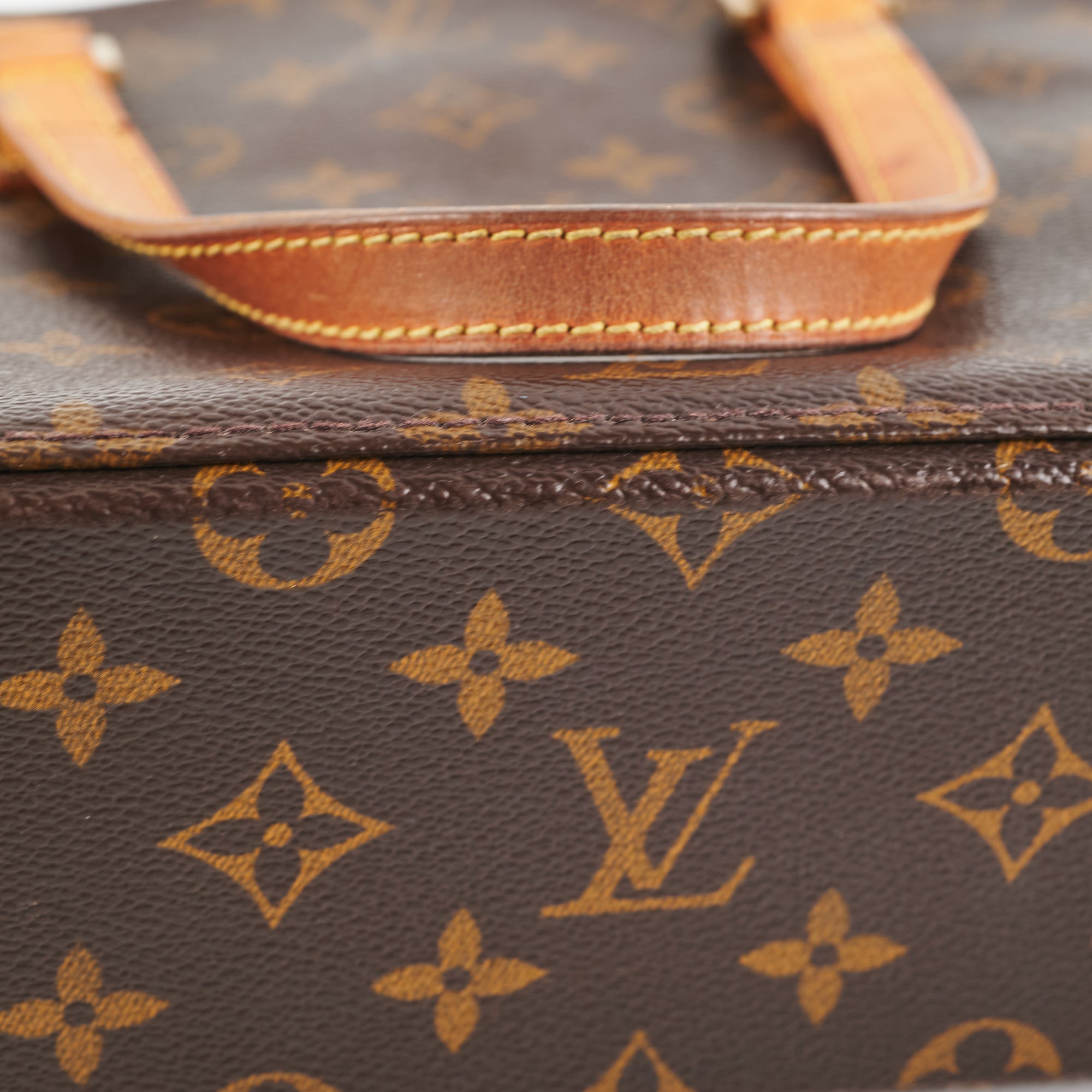 Brown Louis Vuitton Monogram Vavin Pm Leather Tote At 1stdibs