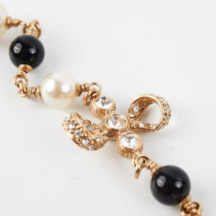 Chanel Long Necklace Pearls CC (Costume Jewellery)