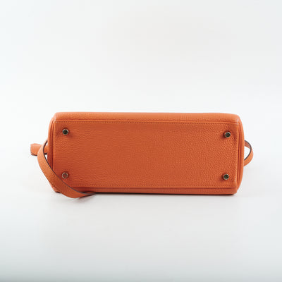 Hermes Orange Kelly Wallet - THE PURSE AFFAIR