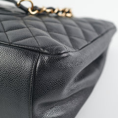 Chanel Grand Shopping Tote GST Black Caviar GHW Shoulder Bag