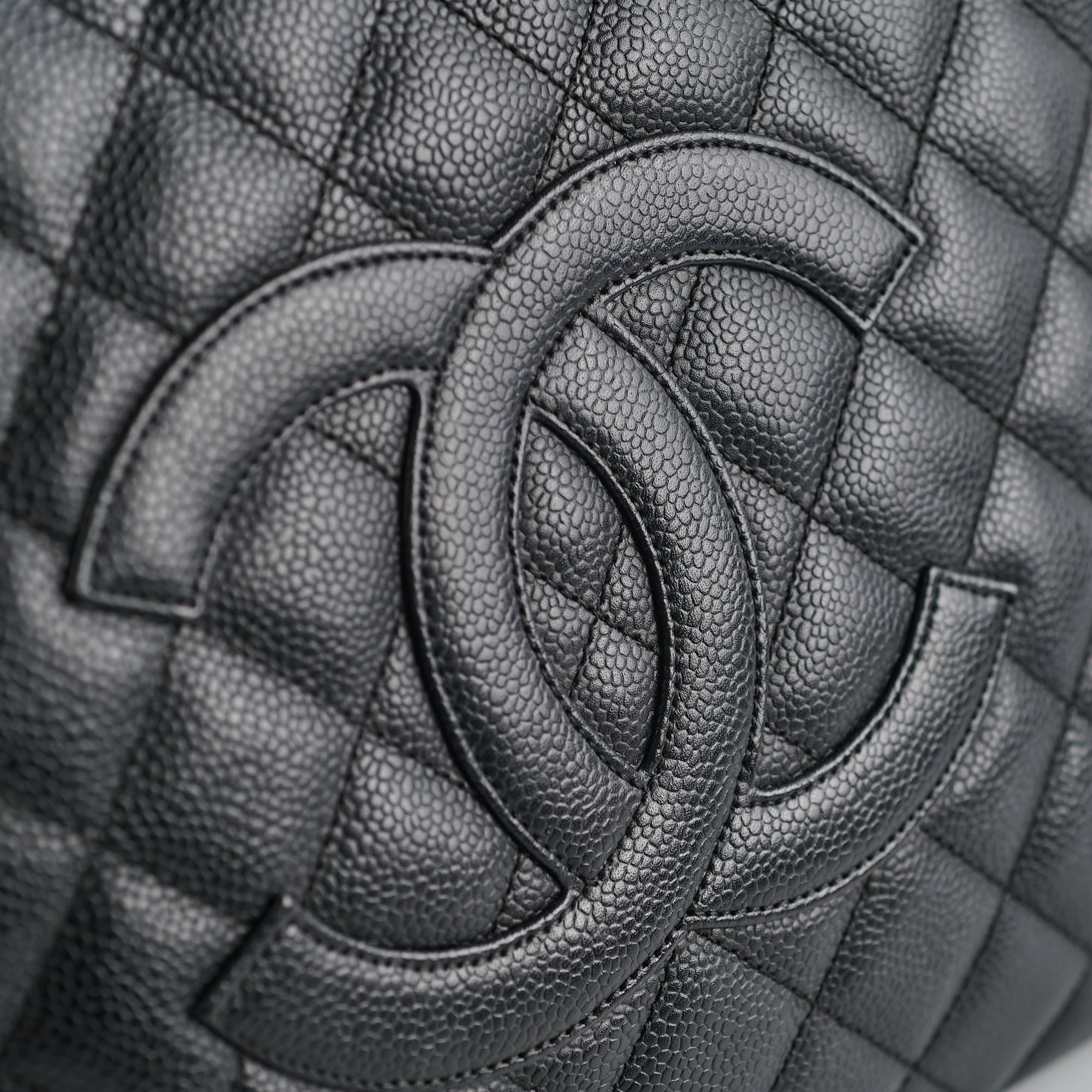 Chanel GST Black Caviar GHW - Designer WishBags