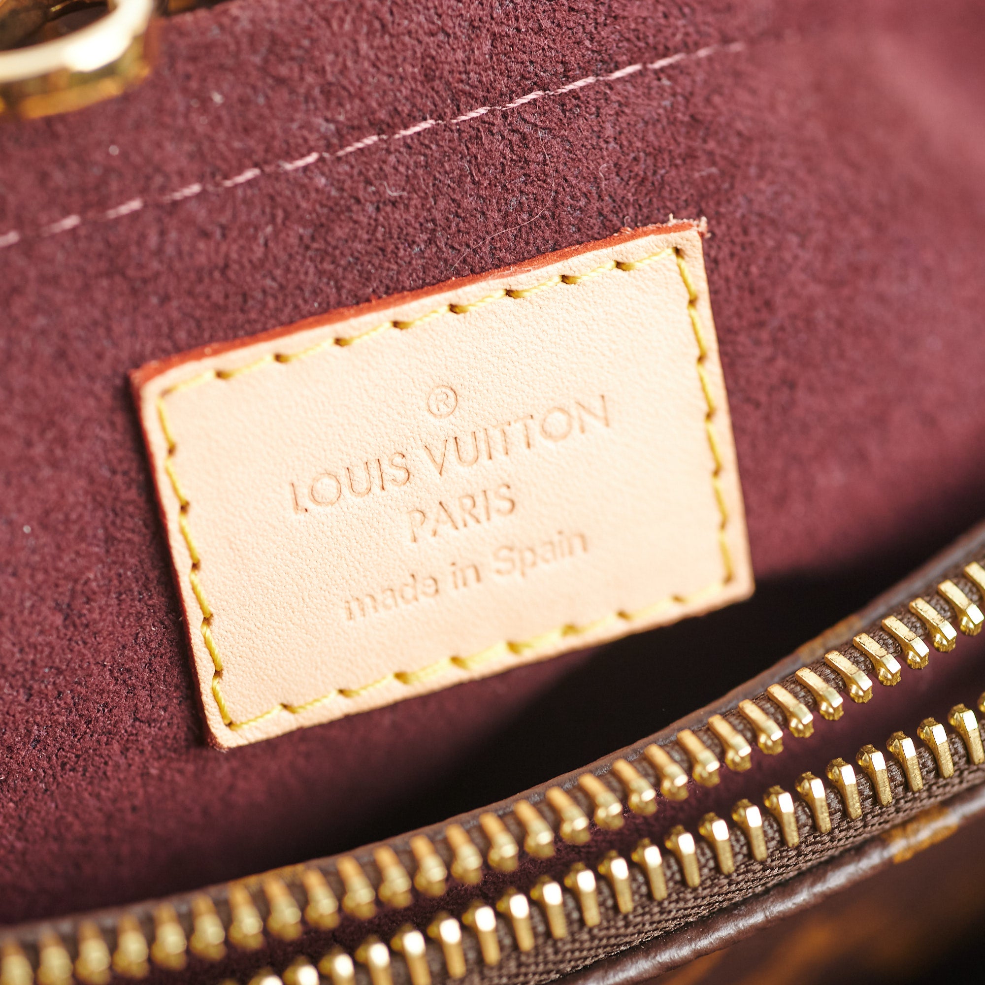 Louis Vuitton Montaigne BB Monogram Blue Leather ref.667251 - Joli