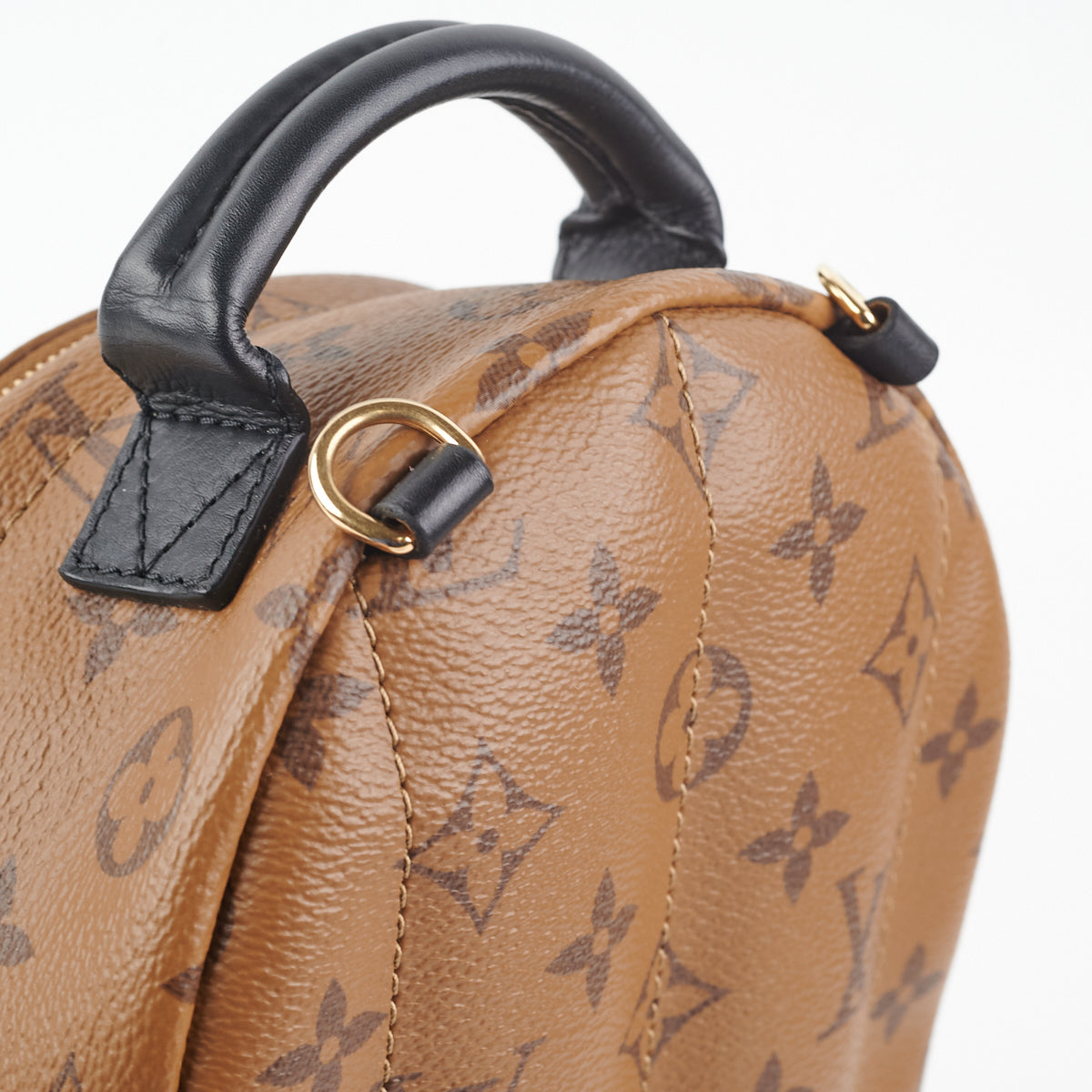 Speedy Louis Vuitton Palm Springs Mini Reverse Cognac Leather ref.245026 -  Joli Closet