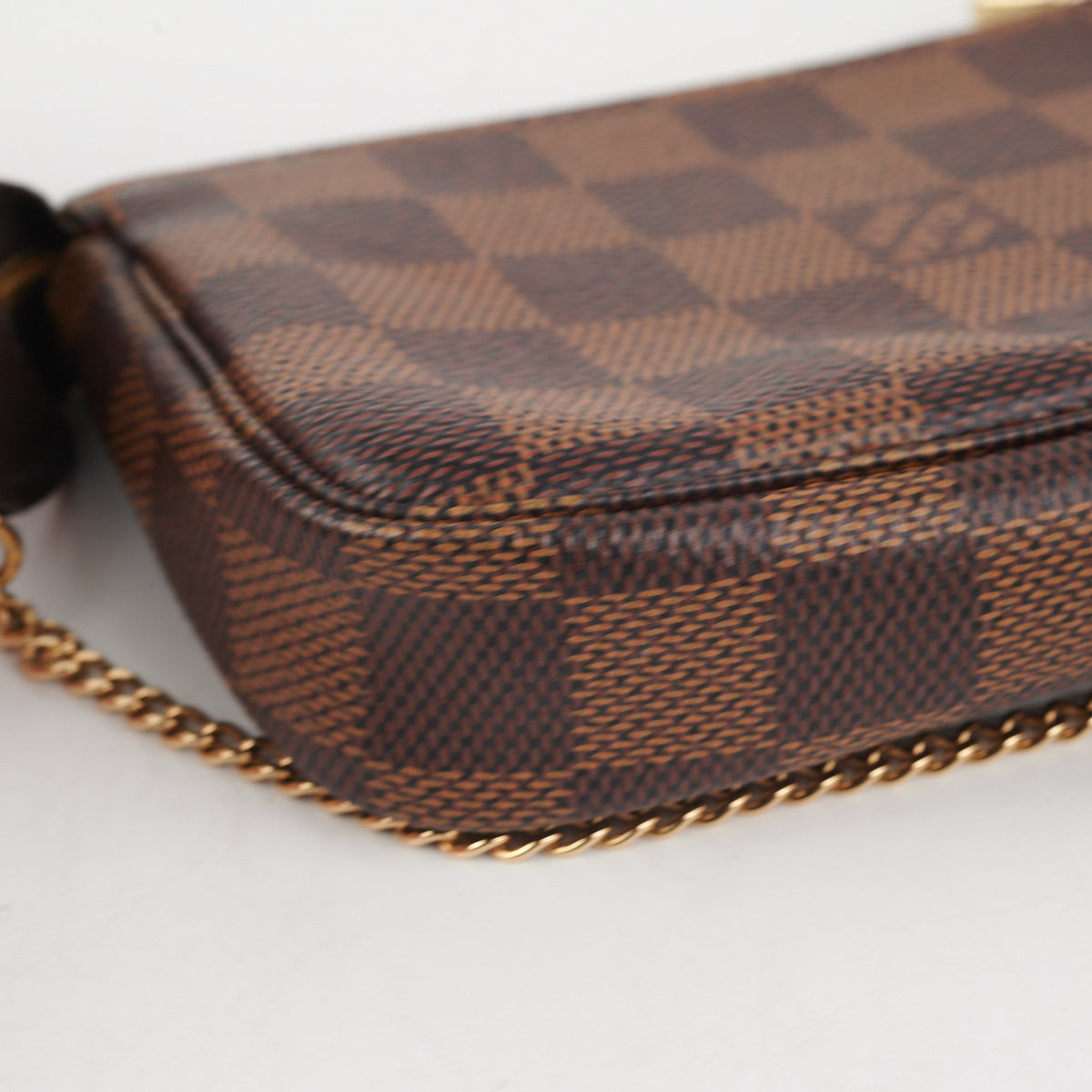 Bags, Louis Vuitton Mini Pochette Damier Ebene Authentic