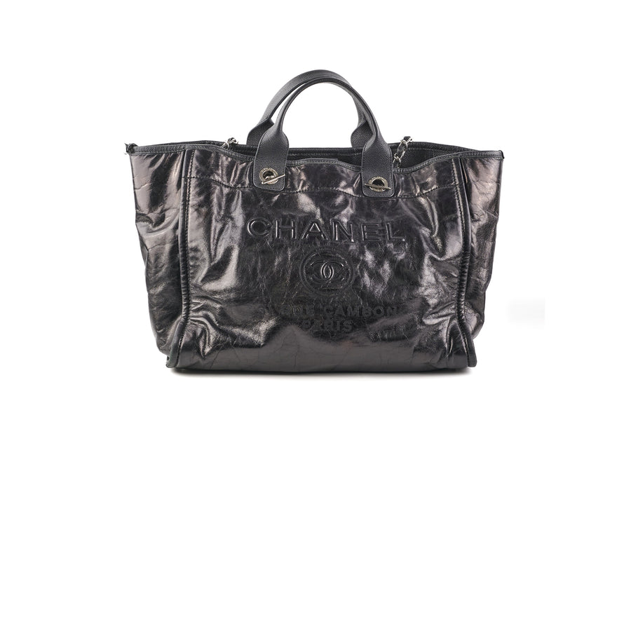 Louis Vuitton Denim Neo Cabby GM Bag Black Monogram - THE PURSE AFFAIR