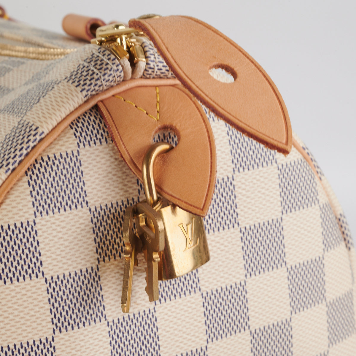 Louis Vuitton Damier Azur Speedy 30 Bag LVJS591 - Bags of