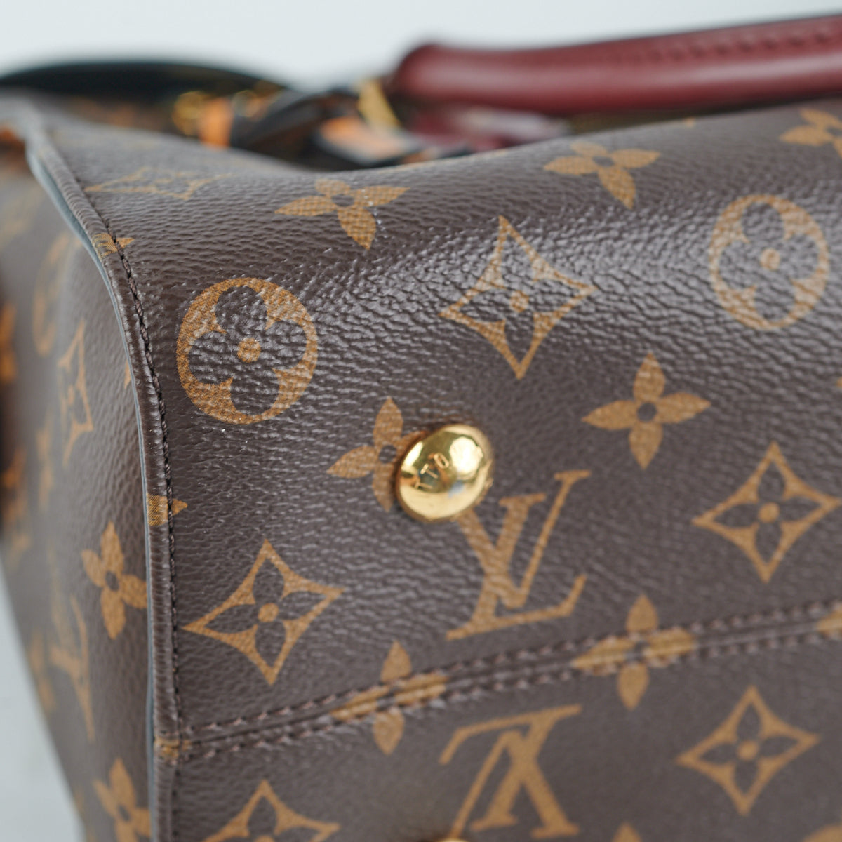 Louis Vuitton Monogram Tuileries Bag Brown Cloth ref.602254 - Joli