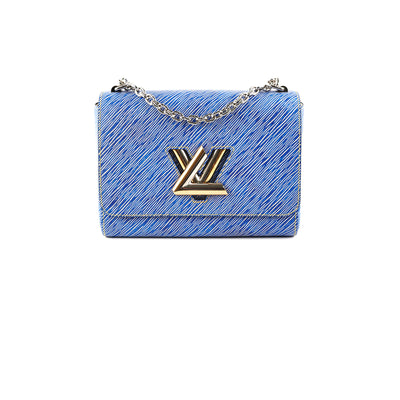 Twist Louis Vuitton Handbags Blue Leather ref.133368 - Joli Closet