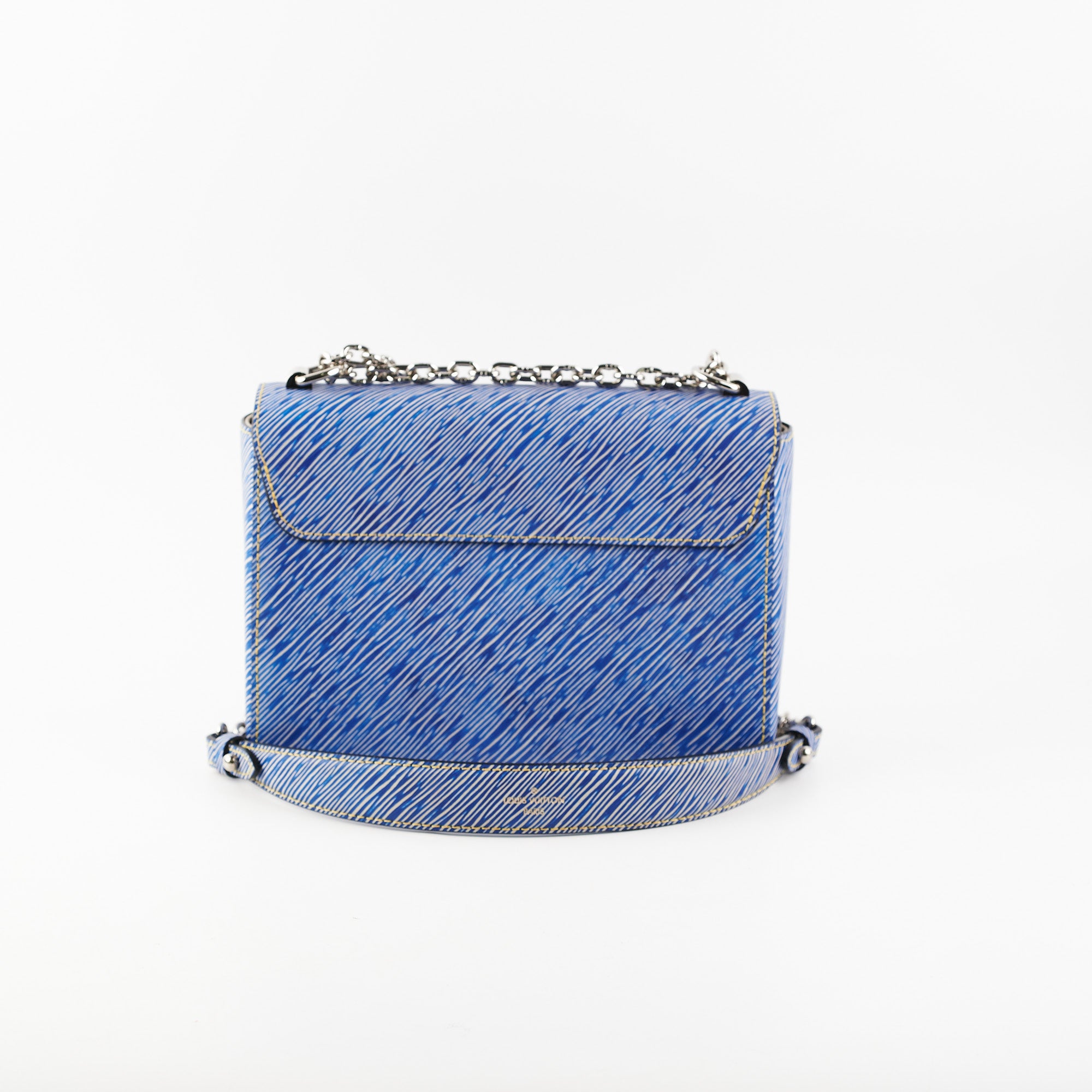 Louis Vuitton Myrtle Blue Sequin Owl Twist MM Bag – The Closet