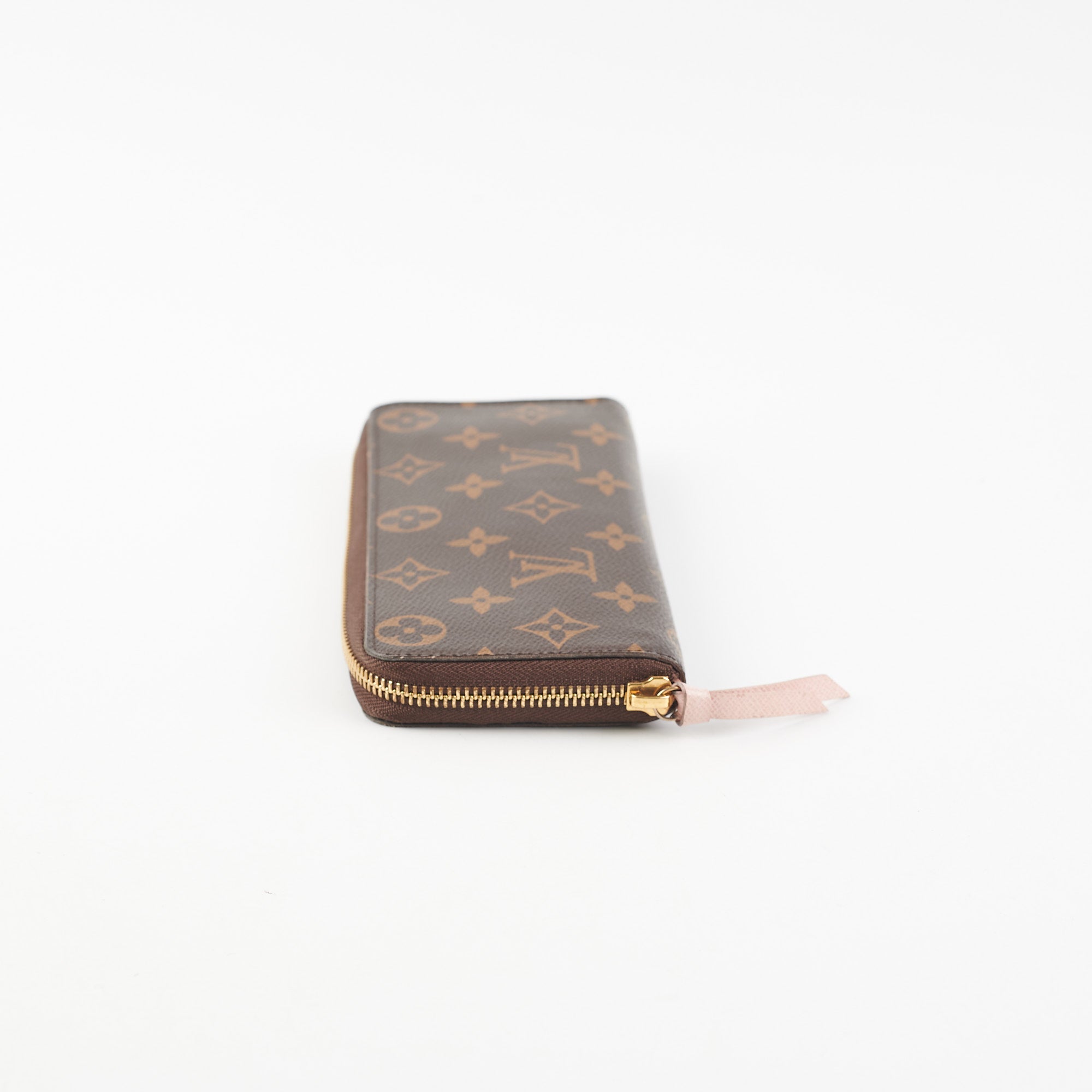 Clemence leather wallet Louis Vuitton Pink in Leather - 22147399