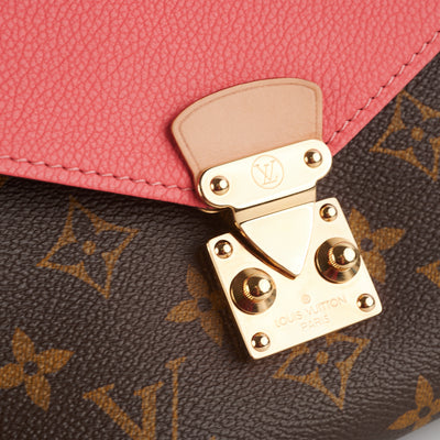 Louis Vuitton Pallas Chain Shoulder Bag Monogram Pink - THE PURSE AFFAIR