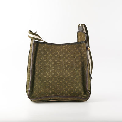 Mary kate tote Louis Vuitton Green in Cotton - 31464046