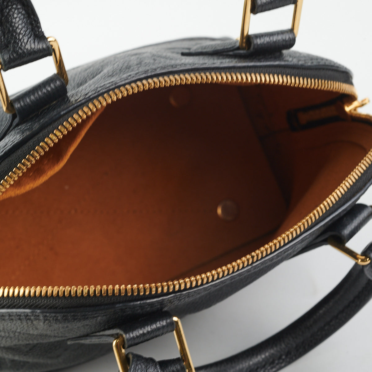 Louis Vuitton - Neo Alma BB Monogram Empreinte Leather Black - Price $
