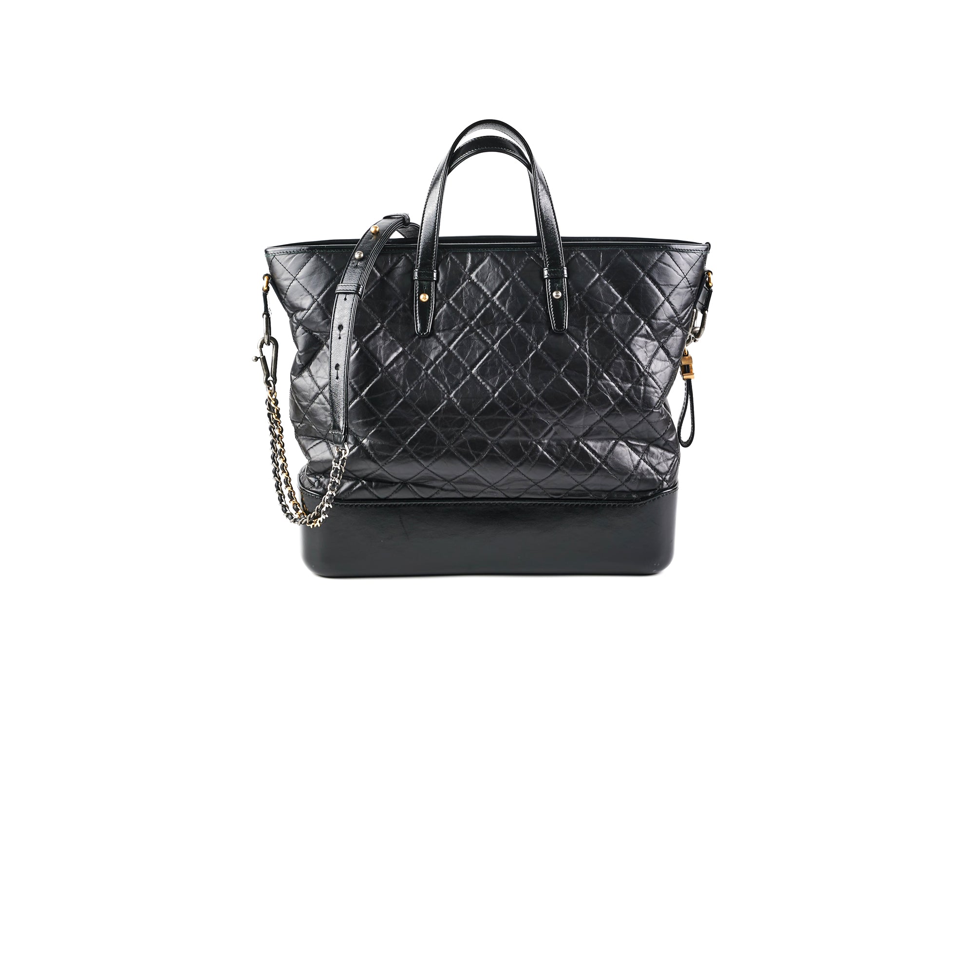 Gabrielle leather tote Chanel Black in Leather - 25121409