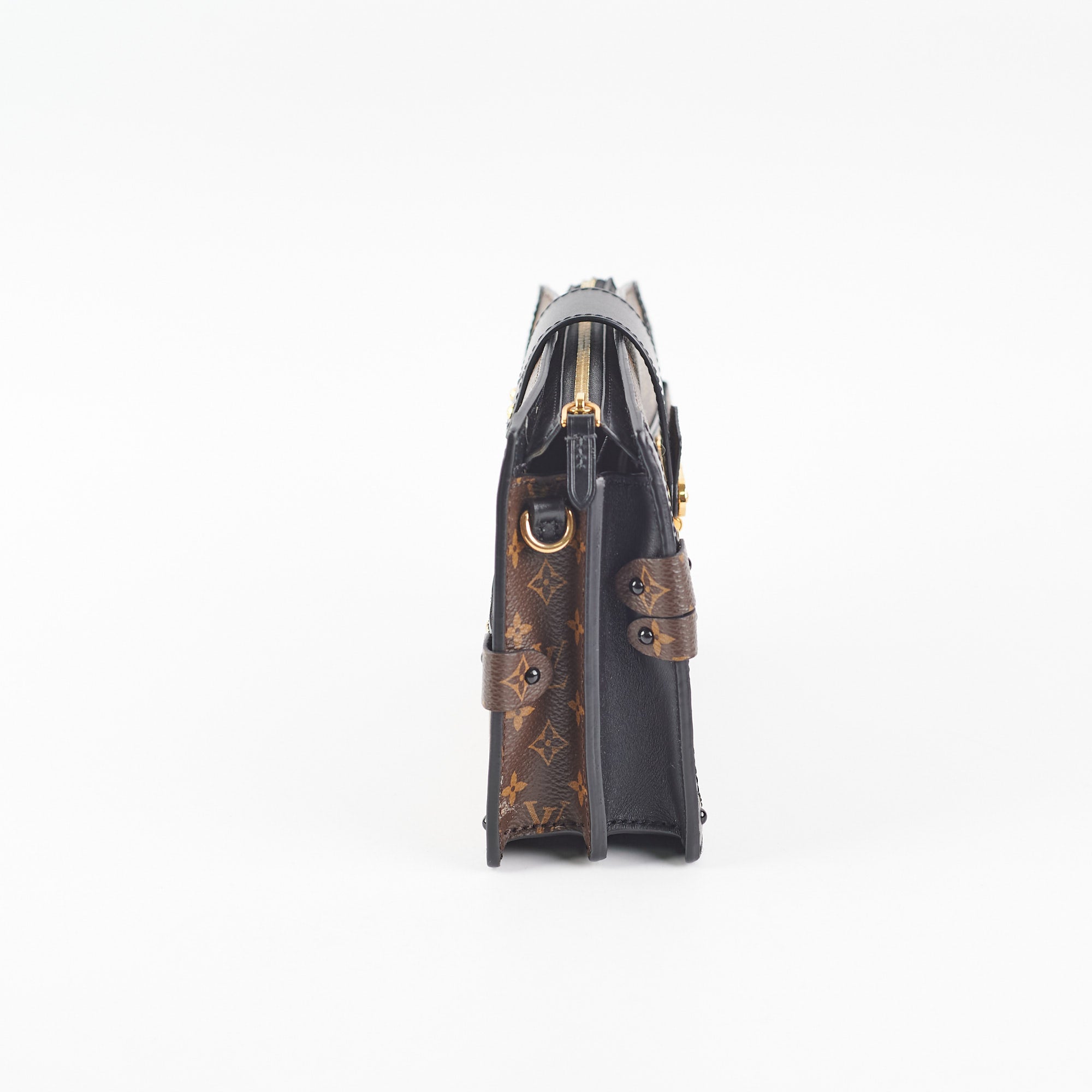 LOUIS VUITTON Reverse Pochette Trunk Vertical Shoulder Bag M67873