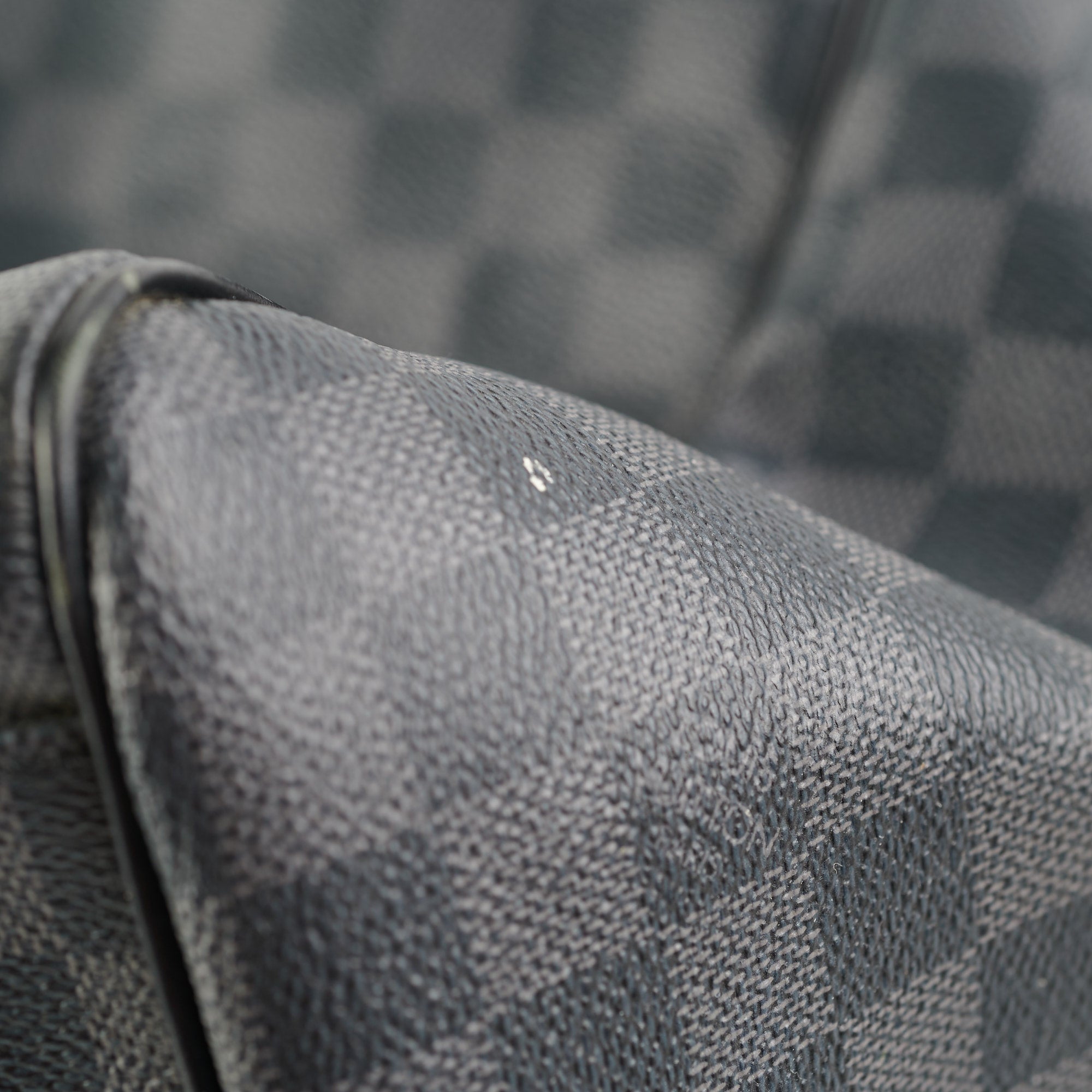 Louis Vuitton Vintage - Damier Ebene Graphite Roadster 50 Bag - Graphite -  Damier Canvas and Leather - Luxury High Quality - Avvenice
