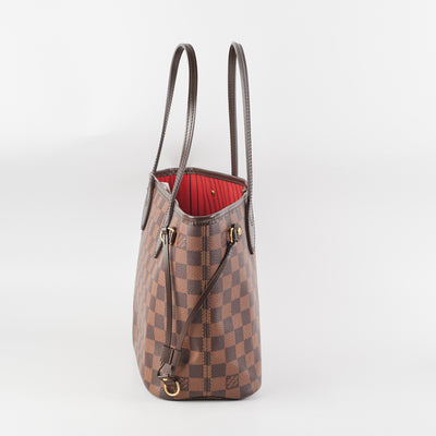 Louis Vuitton Neverfull Bag MM Damier Ebene - THE PURSE AFFAIR
