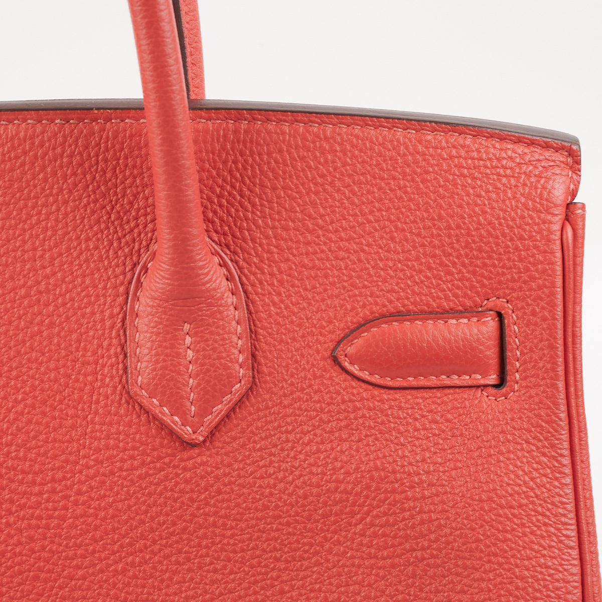 Hermes Birkin 30 Togo Red - THE PURSE AFFAIR